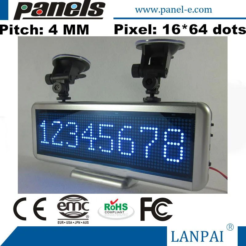 China Supplier Ce And Rohs Approved Usb Program Led Car Rear Window