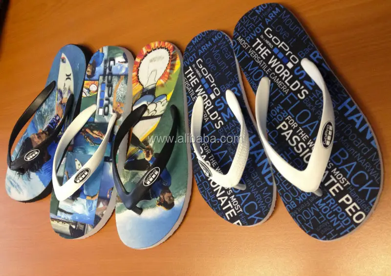 custom imprint flip flops