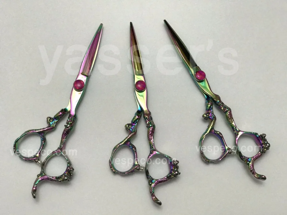 Dragon Handle,Fancy Scissor,Color Scissors Buy Color Fancy Hair