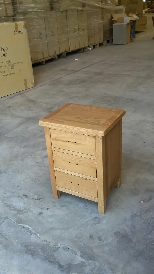 Oak Wood Nightstands/bedside Made In Vietnam Buy Oak Wood Night Stand