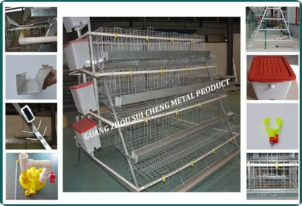 Pourtry Galvanized Broiler Cage/Rabbit Cage/Chick cage
