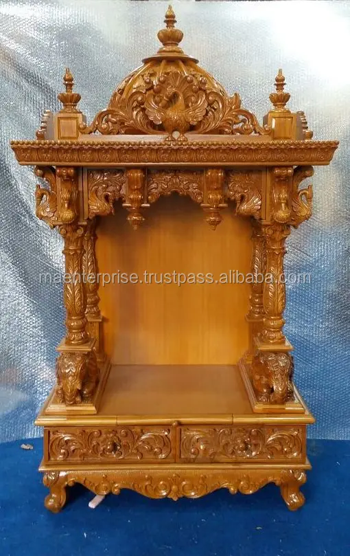 Mandir For Pooja Room Home Decor Buy Mandir For Pooja Room Pooja Mandir For Home Home Decor Temple Product On Alibaba Com