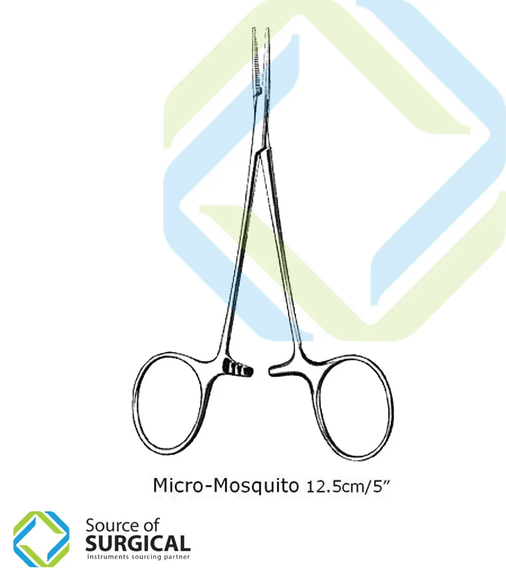 Roch Carmalt Forceps 8" Straight Surgical Veterinary Instruments O.R. Grade New - Foto 8