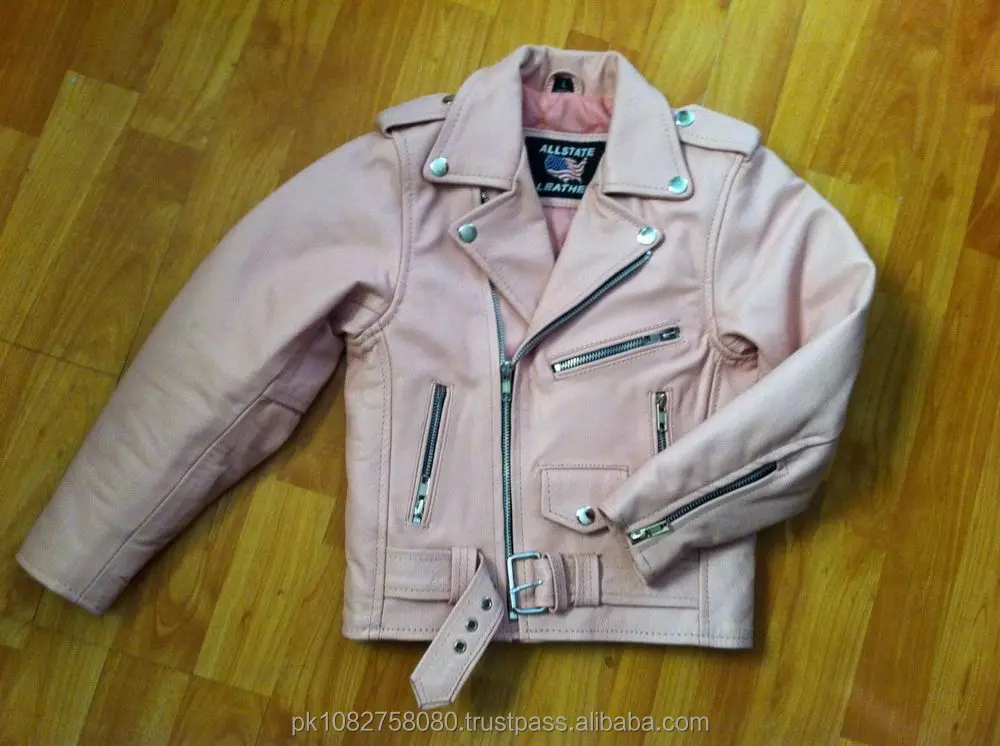 children leather jackets/girls leather jackets/ kids leather