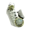 Exclusive Fashion Bezel Setting Rainbow Moonstone 925 Sterling Silver Ring, Handmade Silver Jewelry, Online Silver Jewelry