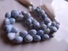 AAA+ 40 pcs 7-9 mm Briolette Faceted Onion Full 8 inch strand Natural Pink Peruian Opal