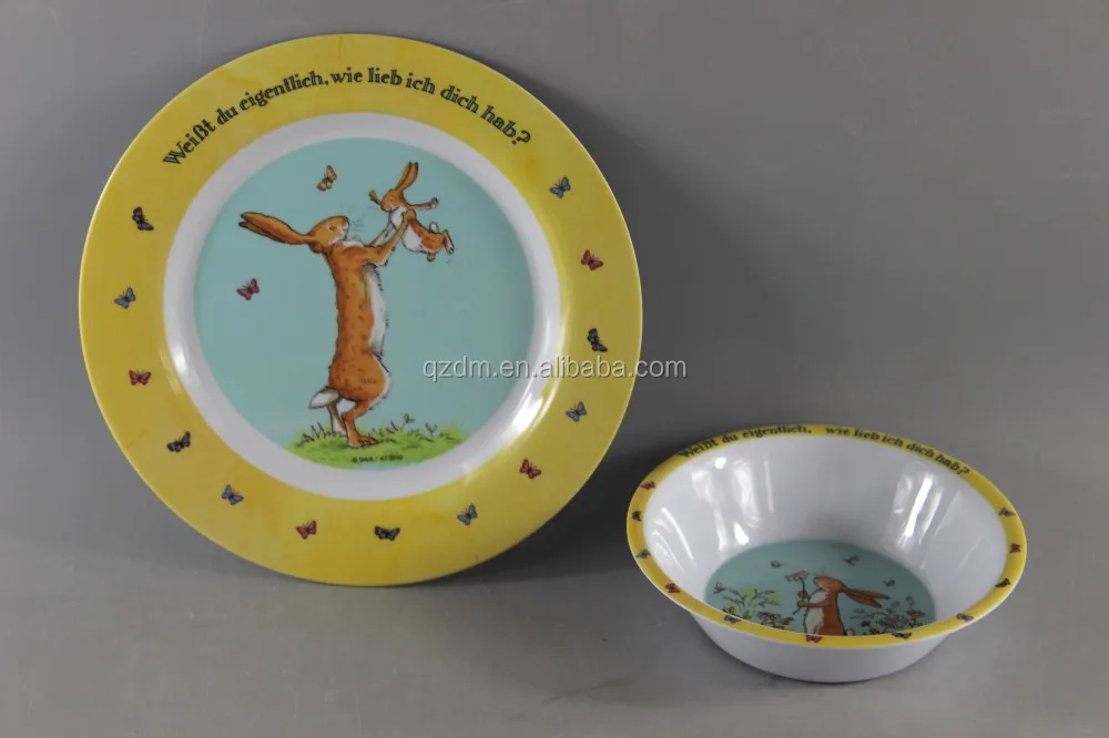 Outdoor Melamine Dinner Set/Picnic Dinner Set For Kid