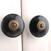 Smoke Wheel ceramic door Knob buy at best prices on india Arts Palace