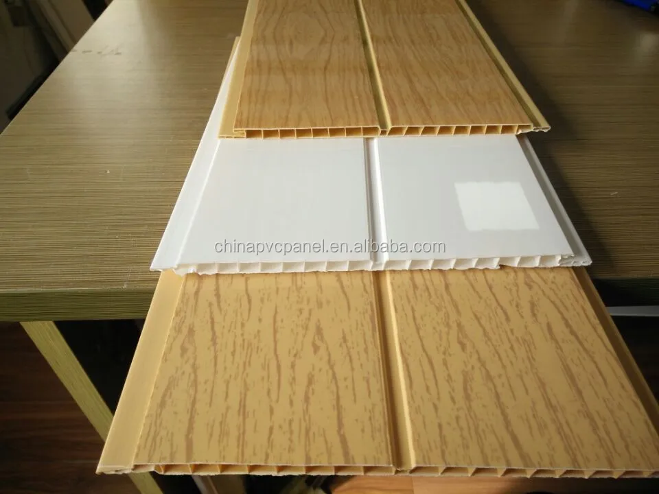 Printing Wood Pvc Ceiling Cladding Interior Decorative Plastic