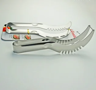 Modern Safe Stainless Steel Fruit Melon Watermelon Cutter