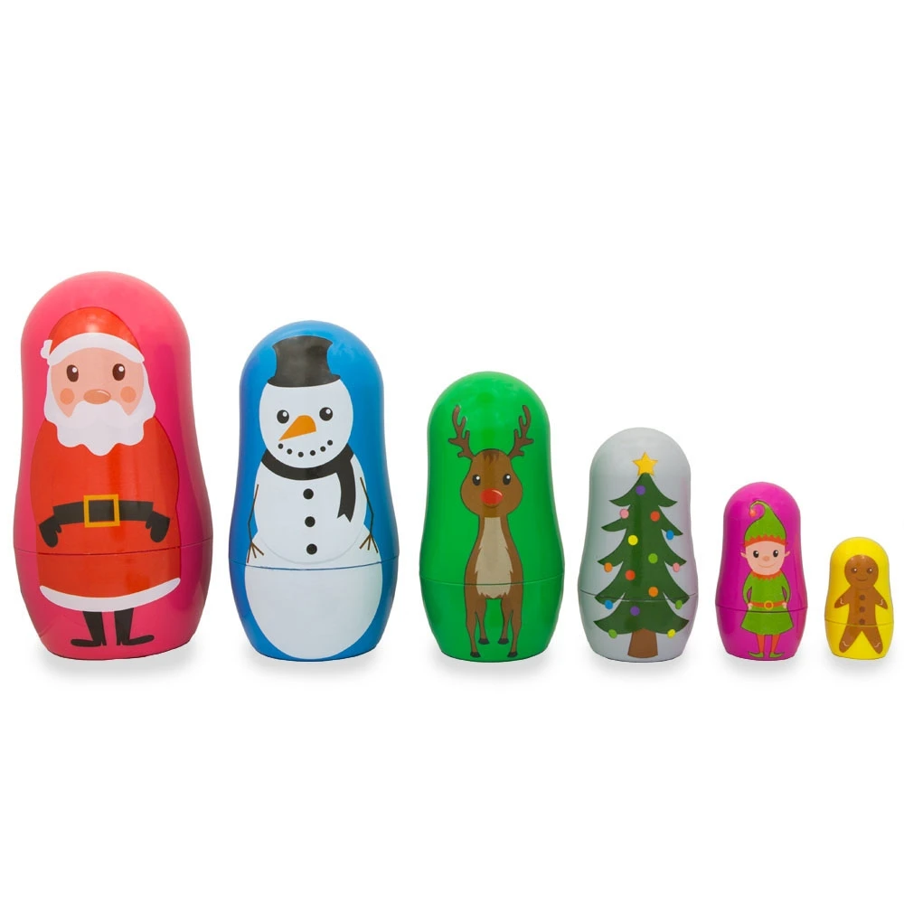 christmas russian dolls