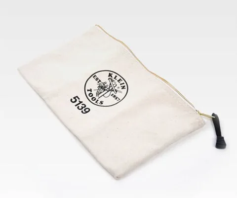 small canvas bags with zipper