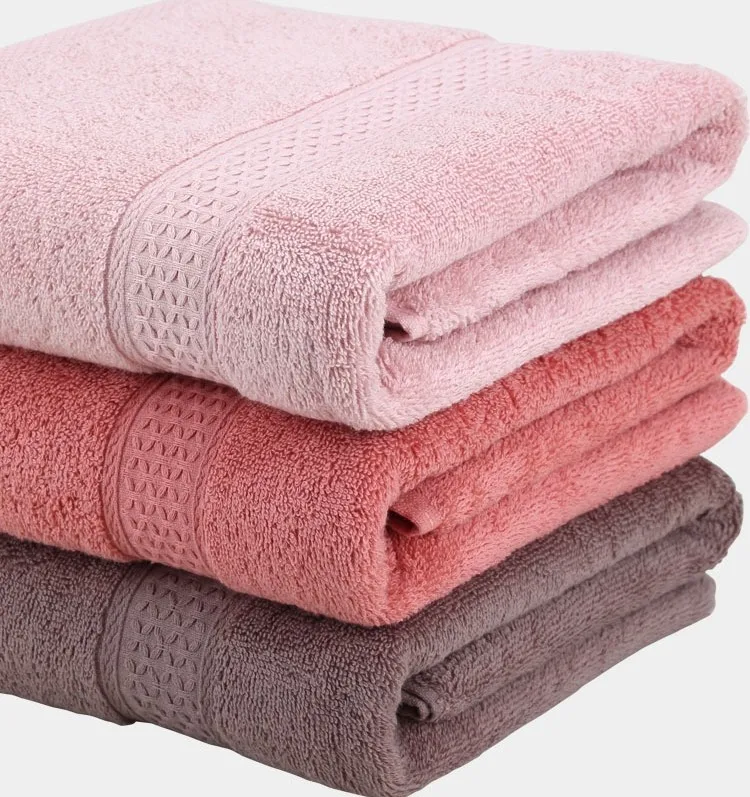 Good Hand Feeling Wholesale Customized Cotton Bath Towels ...