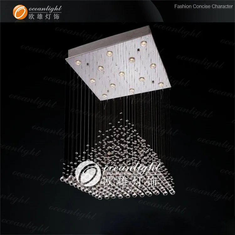 Rectangular Crystal Chandelier Inverted Pyramid Inverted Pyramid Crystal Chandelier
