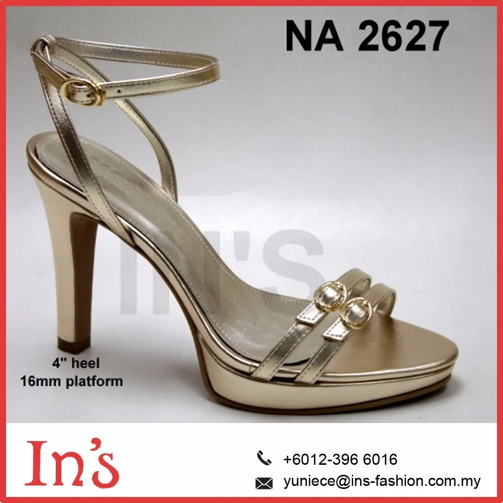 Silver Bridal Ladies High Heels Shoes From Malaysia Buy High Heel