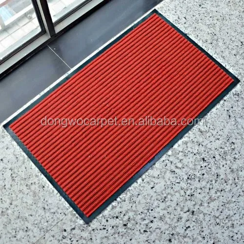 Vinyl Backing Double Ribbed Entrance Door Mat For Door Use Buy Cheap Door Mat,Rubber Mat For