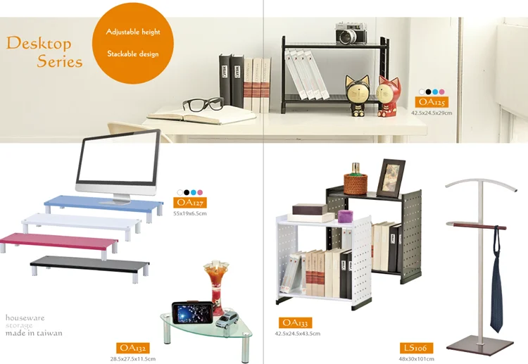 Estante De Metal Blanco Para Libros Y Revistas,Mueble De Almacenamiento