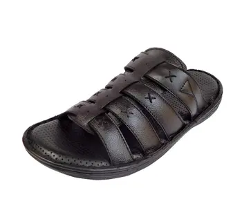men's leather formal sandals