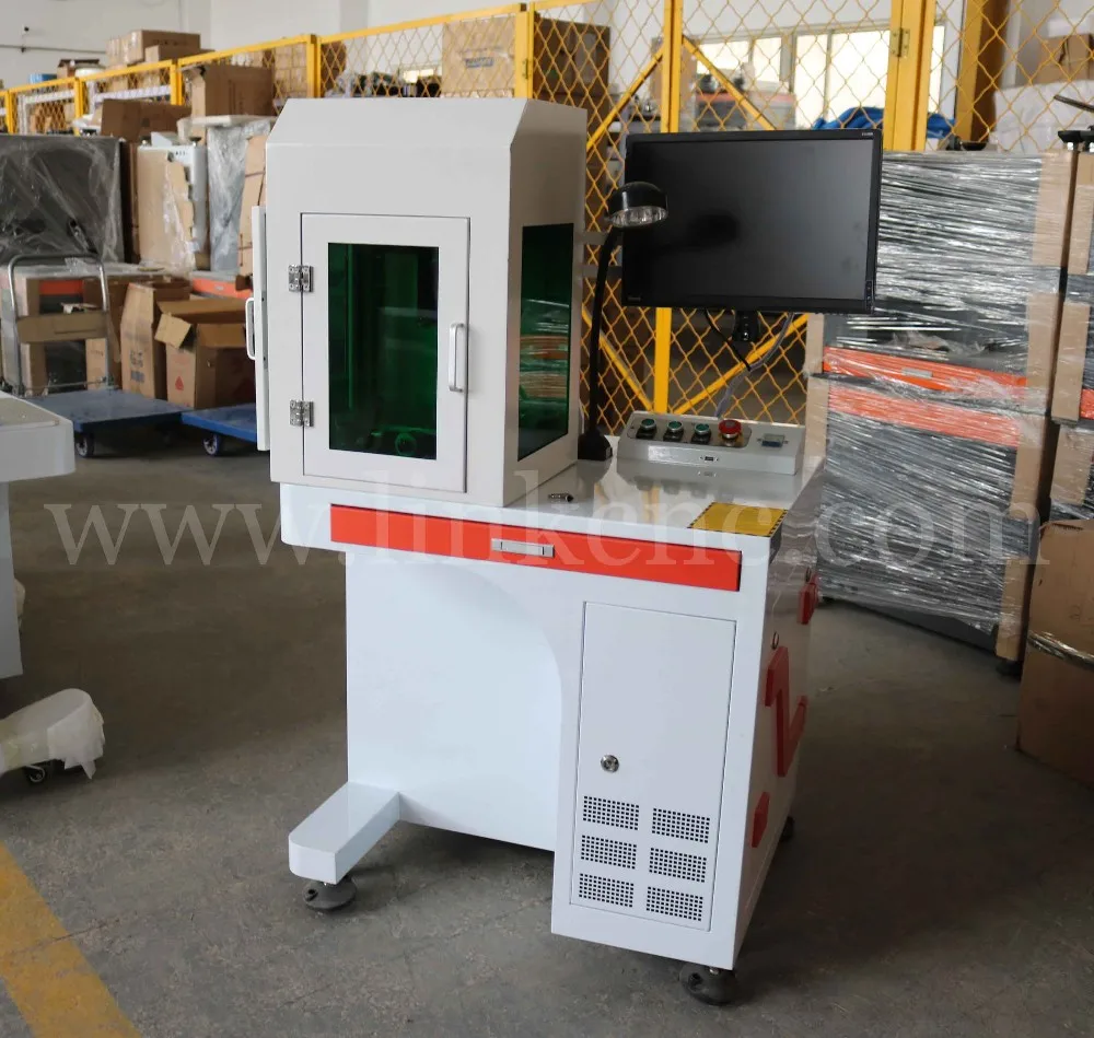 table type fiber marking machine with CE certificates , laser marking machine , cnc laser marking machine