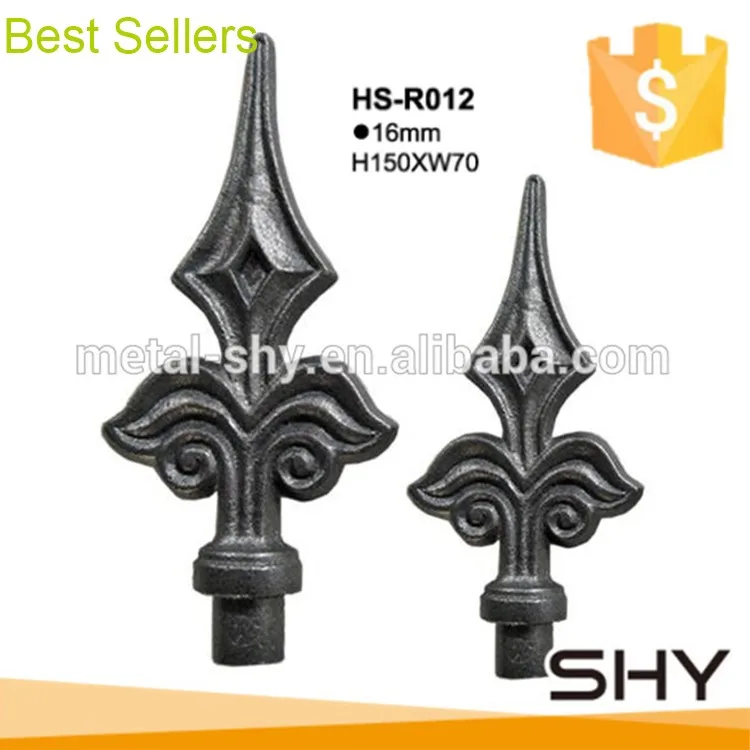 Decorative Ornamental Metal Cast Iron Fence Spearheads.jpg