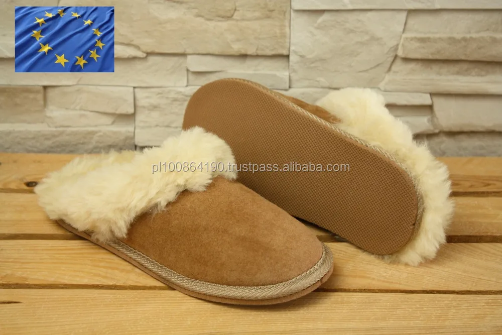 genuine sheepskin slippers