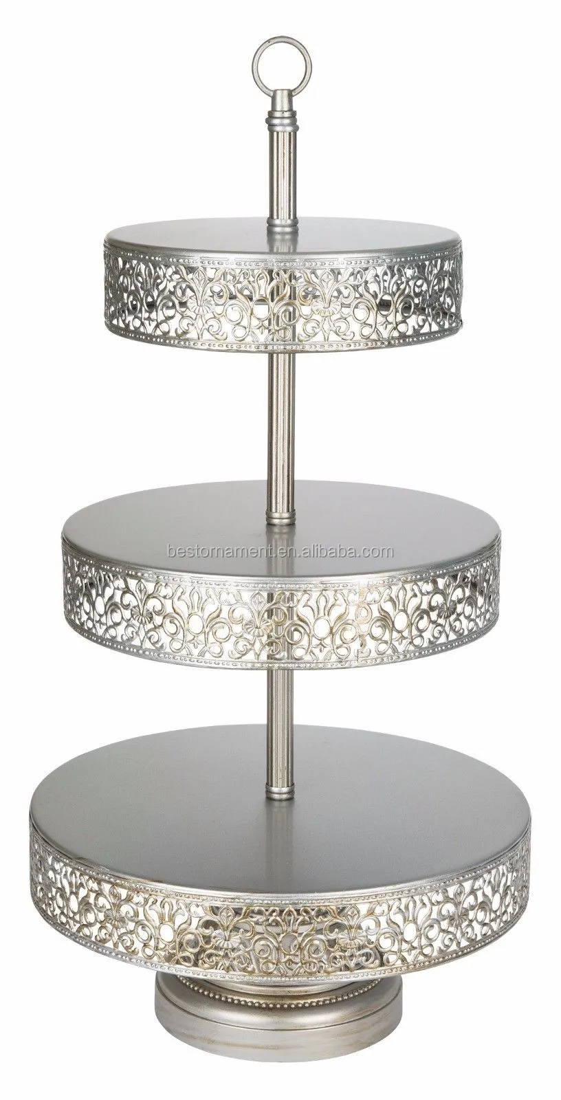Wedding Birthday 3 Tier Metal Round Cupcake Stand Buy 3 Tier Metal