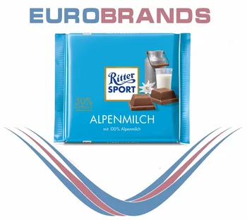 Ritter Sport Grostafel Alpenmilch 250g Buy Ritter 运动巧克力