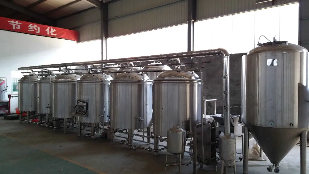 Stainless steel beer brewing equipment craft beer equipment with CE certificate equipment plant