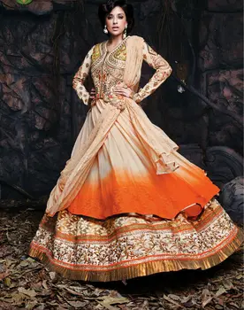 full gher lehenga choli