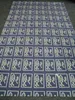 Top design hand-block printed bed- spread & cover / Fishes printed cotton bed-sheets