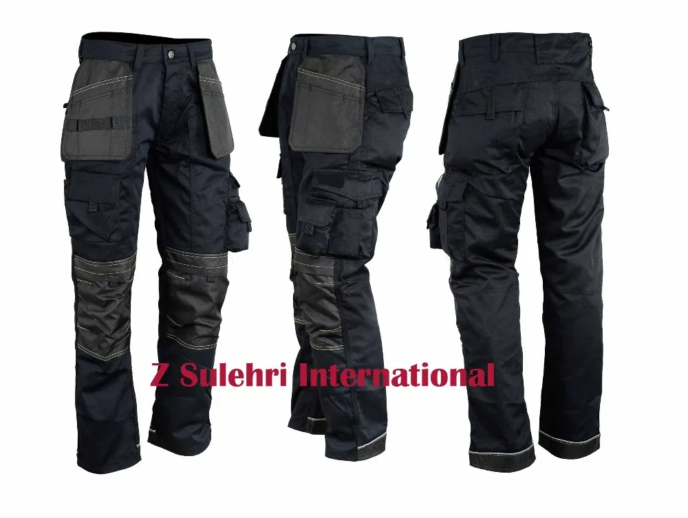 Work Pants Multi Pockets Industrial Pants Safety Pants Worker Trousers ...