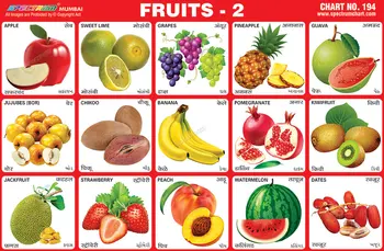 Fruit Chart For School Project