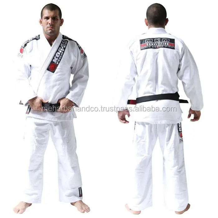 Fully Customized Bjj Gi With Embroideries And Patches,Custom Embroidery