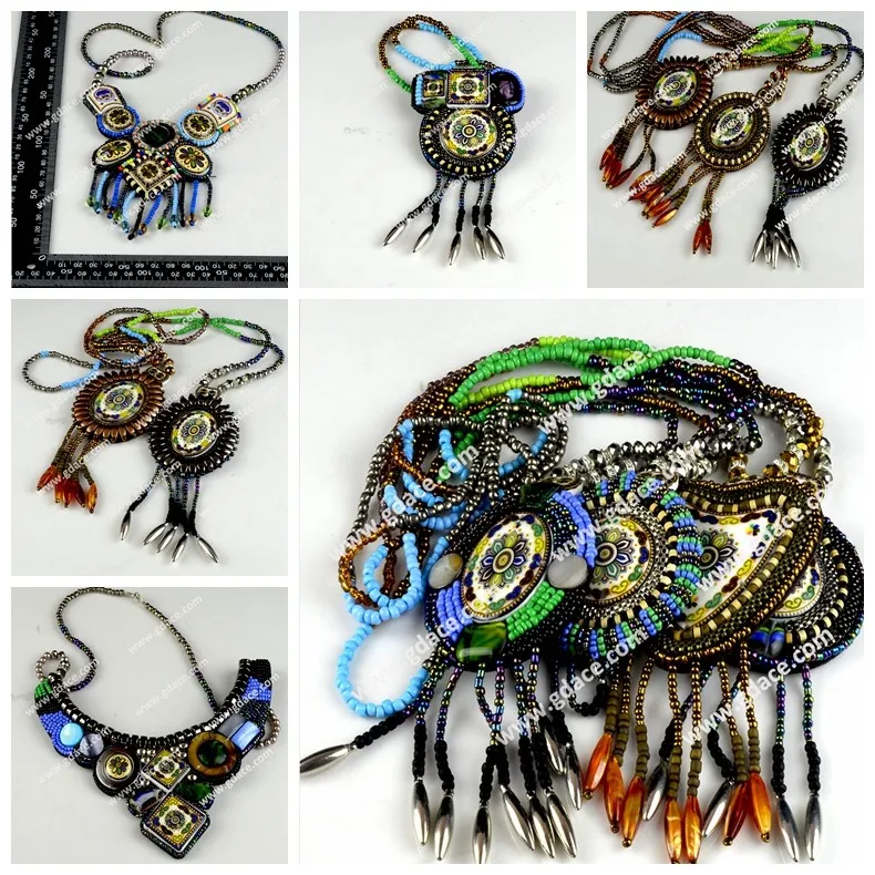 fashionable bohemian necklace for garment in China