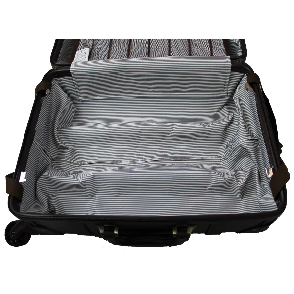 Ykk Zipper Bag Luggage Leather Travel Trolley Case Pp Board Vintage