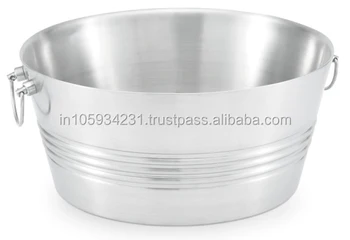 stainless steel ice tub