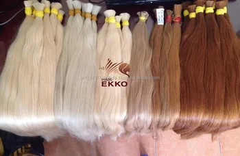 Double Drawn Hair Human Color Hair Extensions 3pcs Set 100grs