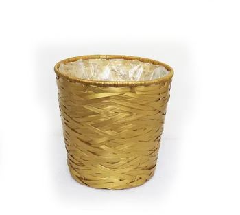 High Quality Plait Bamboo Flower Basket Pot Cover Artex Nam High Quality Plait Bamboo Flower Basket Pot Cover Artex Nam An Planter