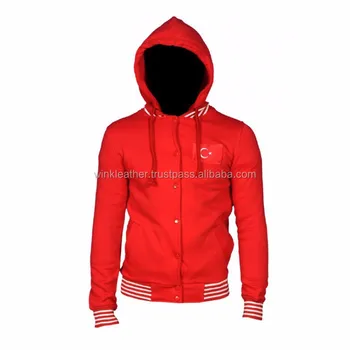 varsity style hoodie