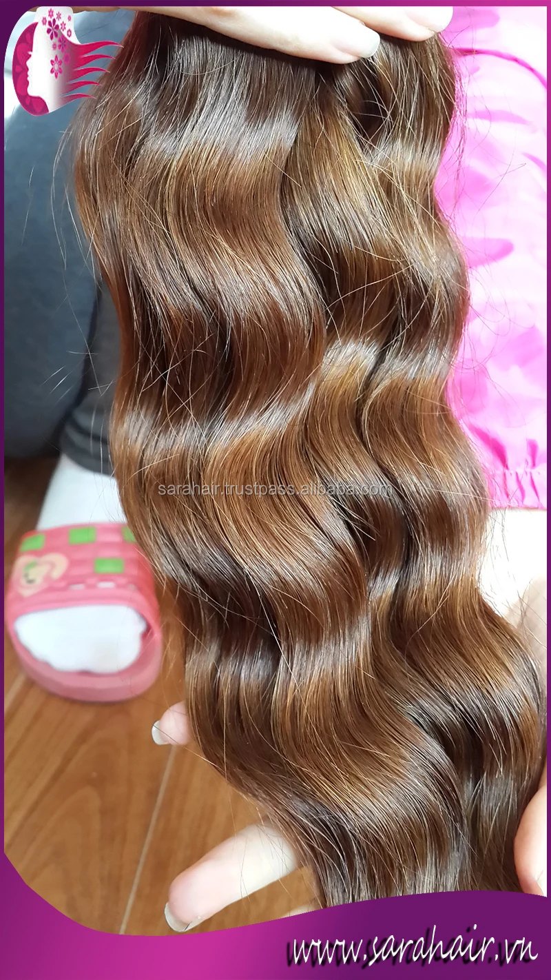 Whole Sale Price 100 Virgin Natural Human Body Wavy Hair Grade 7a