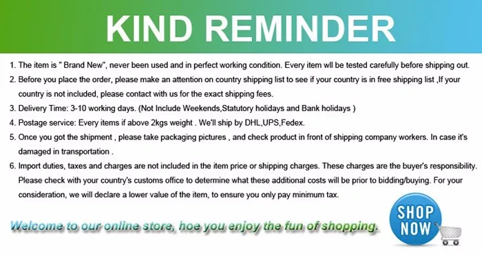 Kindly reminder