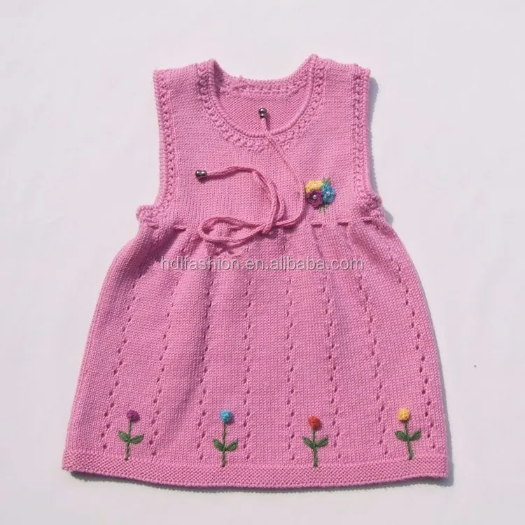frock design sweater for ladies