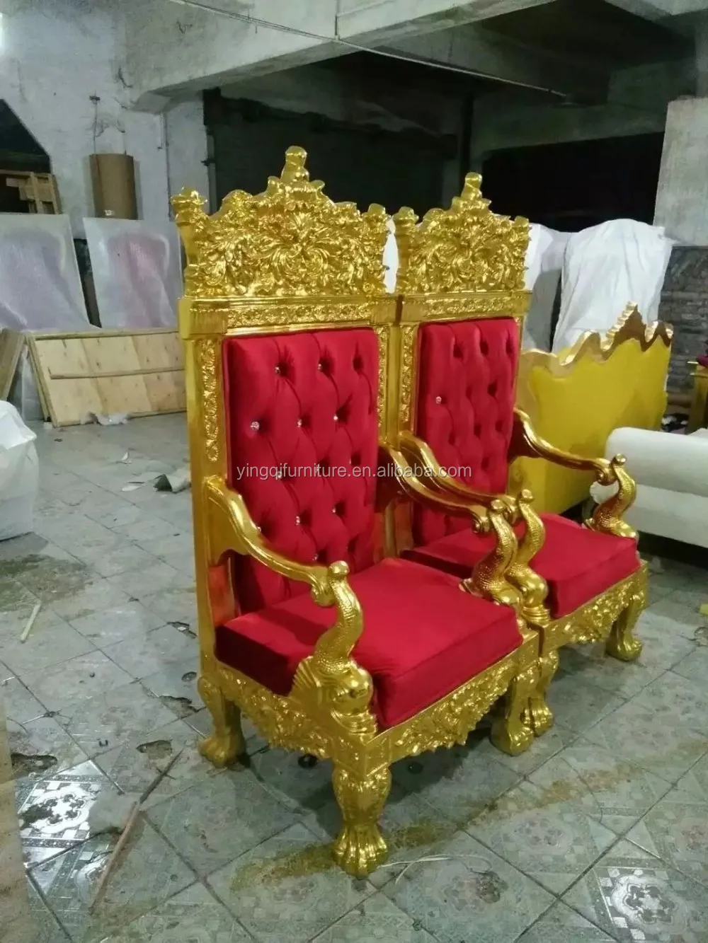 Cheap French Style Wedding King Throne Chairs For Sale Buy French