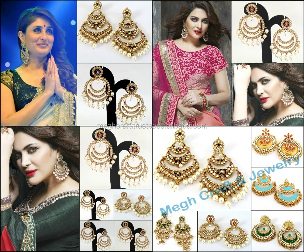 One Gram Gold Jewelrysouth Indian Jewelrykundan Polki Jewelryantique