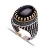 Wholesale Handcrafted Turkish 925 Sterling Silver Authentic Ottoman Men Ring, Islamic Silver Rings