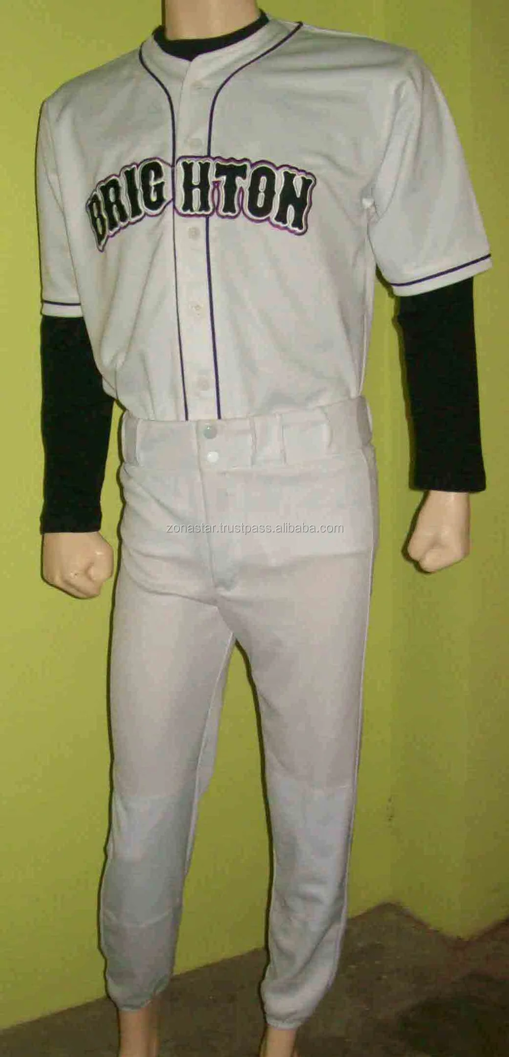 Elite De Uniformes Personalizados De Béisbol/camiseta De Béisbol Buy