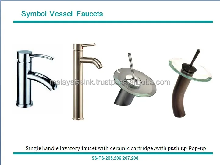 Fashionable Single Line Push Button Faucet Buy Push Button