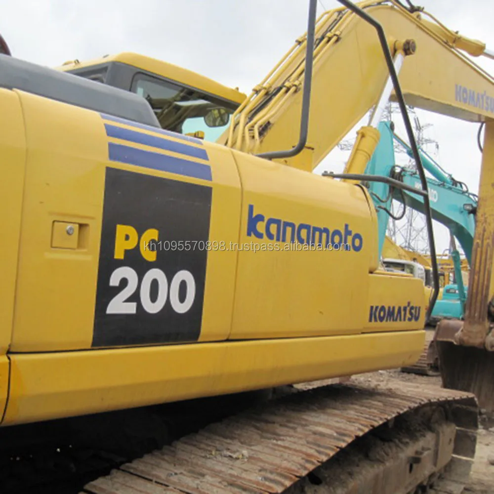Japan Komatsu Pc200 Used Excavator For Sale,Used Komatsu Excavator In Shanghai China - Buy Komatsu Hydraulic Excavator Pc200-7,Cheap Komatsu Pc200 Excavator ...