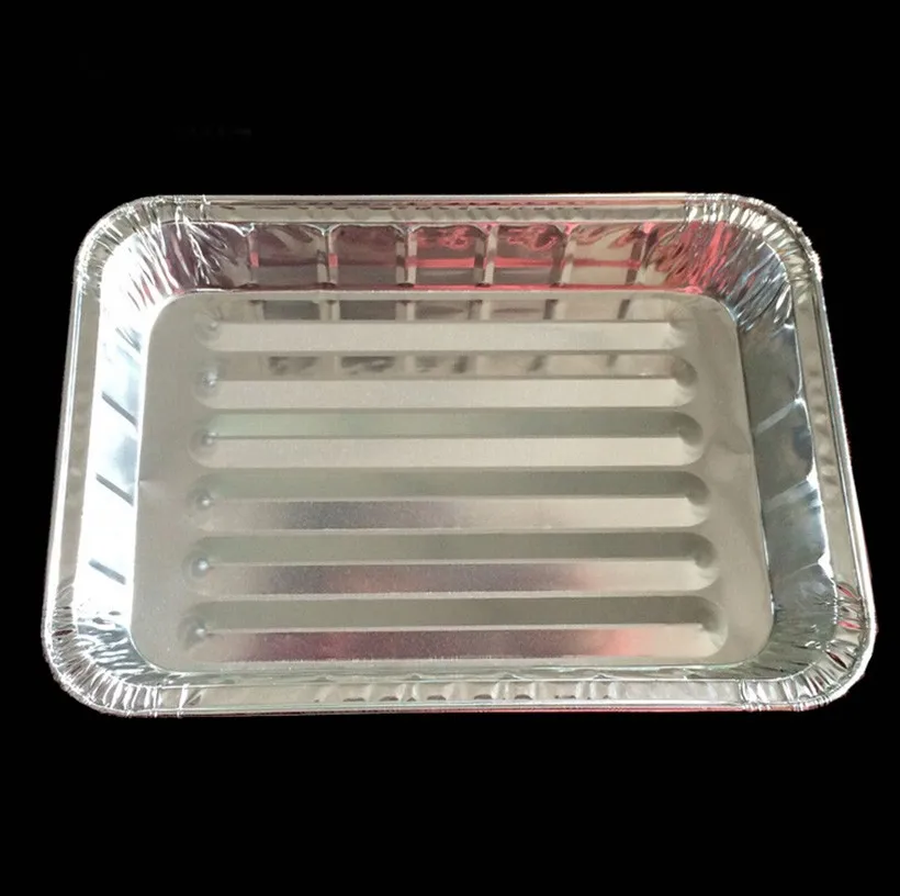 Disposable Aluminium Foil Food Pan/plate Aluminium Foil Cake Pan With