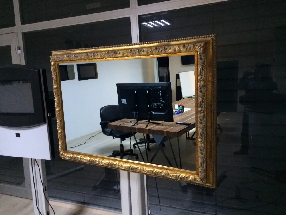 48&quot; Magic Mirror TV - With Decorative Wooden Frame